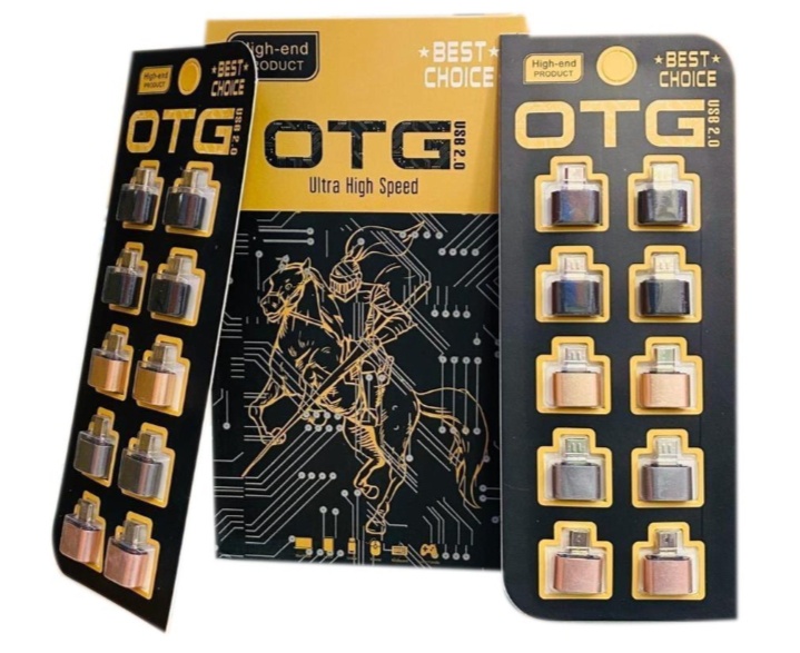 وصلة تحويل OTG ميكرو USB 2.0 لتوصيل الفلاشة بالموبايل