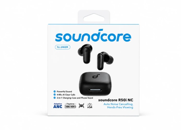 سماعات لاسلكية Soundcore R50i NC من أنكر مع خاصية إلغاء الضوضاء