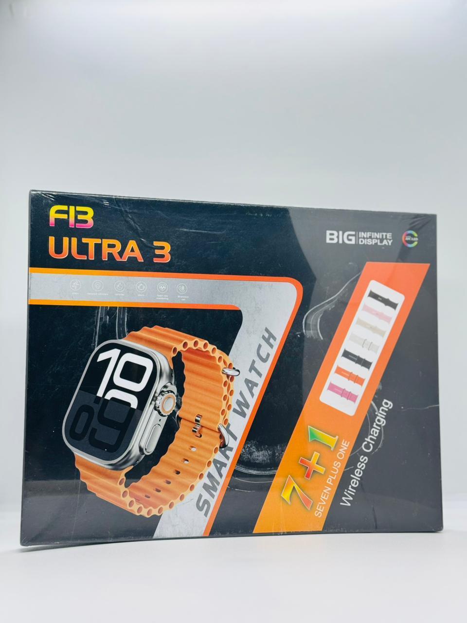 ساعة ذكية رياضية إلكترونية  Smart Watch F13 Ultra 3 لتتبع اللياقة البدنية والقلب